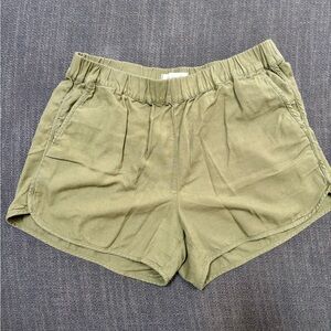 Madewell Olive Green Women Shorts